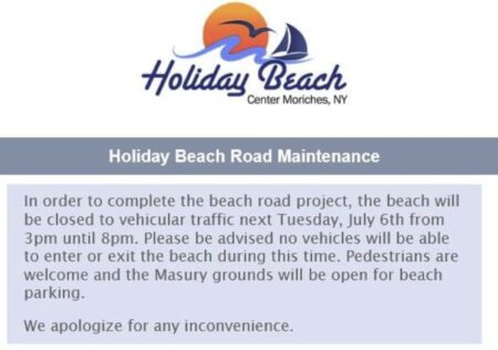 Beach Road Closure