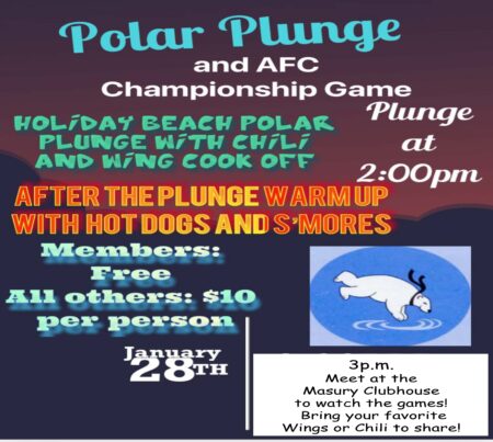 Polar Plunge and Wings & Chili Cookoff!